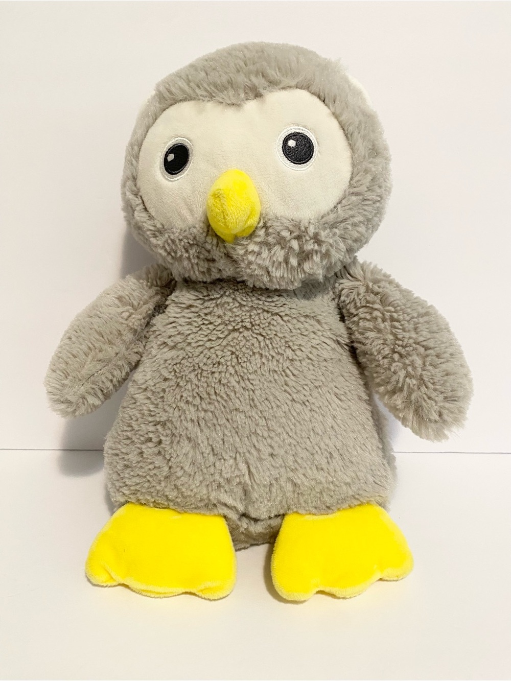 Jesse & Lulu Penguin Plush Stuffed Anima Lovey Gray Soft Boy Girl Baby Toy